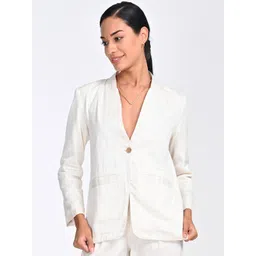 Saltpetre Women Single Breasted Blazers-picture-21