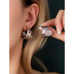 SALTY Contemporary Shaped Bumpy Drop Earrings-picture-10