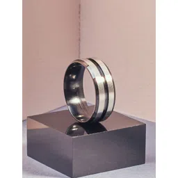 SALTY Men Stainless Steel Eclipse Band Ring-picture-12