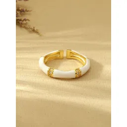 SALTY Stone Studded Honeyed Love Ring-picture-37