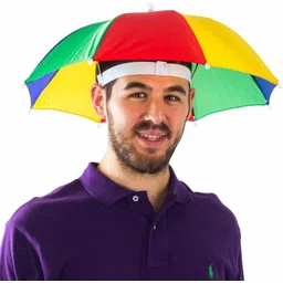 saluana Hands Free Umbrella Hat to Protect from Sun & Rain for School Going Kids and Adults Umbrella-picture-22