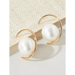 SALVE Women Circular Half Hoop Earrings-picture-27