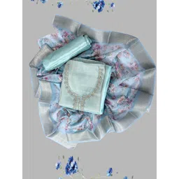 SALWAR STUDIO Embroidered Unstitched Dress Material-picture-19