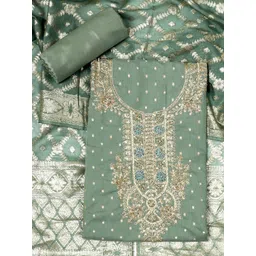 SALWAR STUDIO Embroidered Unstitched Dress Material-picture-17