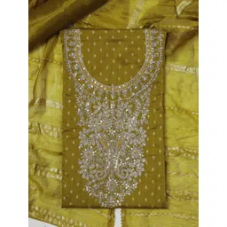 SALWAR STUDIO Embroidered Unstitched Dress Material-picture-10