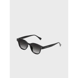 SAM & MARSHALL Unisex Black Lens & Black Round Sunglasses with-picture-29