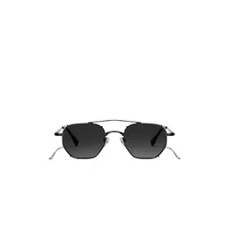 SAM & MARSHALL Unisex Black Lens & Black Square Sunglasses with-picture-15