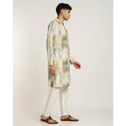samav All-Over Digital Print Long Kurta image 2