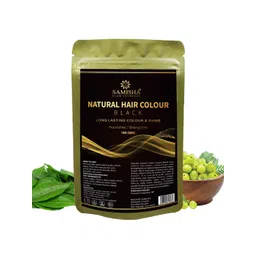 SAMISHA Natural Hair Color For Long Lasting Color & Shine 100g - Black-picture-11
