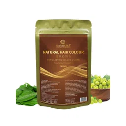 SAMISHA Natural Hair Color For Long Lasting Color & Shine 100g - Brown-picture-40