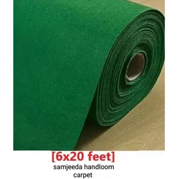 samjeeda handloom carpets Green Nylon Carpet-picture-13