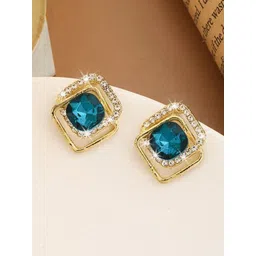 Samridhi DC Geometric Studs Earrings-picture-13