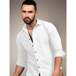 SAMRIZ Men Solid Spread Collar Casual Shirt-picture-11