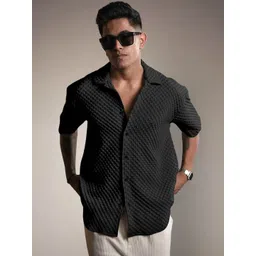 SAMRIZ Men Solid Spread Collar Casual Shirt-picture-34