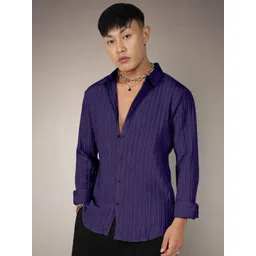 SAMRIZ Polyester Long Sleeves Solid Men's Shirt-picture-19
