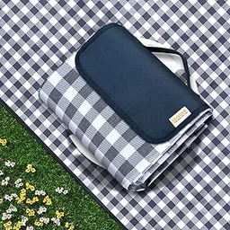 SAMSIER Large Picnic Blanket with Free Air Cushion Pillow, Waterproof Sandproof Portable Mat for Camping/Beach/Hiking/Travel/Concert-picture-10