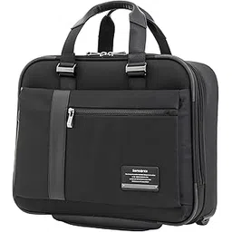 samsonite Laptop Bag For Office | Softsided Briefcase Bag For Men Women | Openroad Nylon Laptop Bag with Space For Laptop Upto 16.4 Inch, Jet Black-picture-44