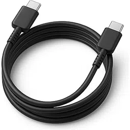 Samsung 45W Original Type C To Type C,Mobile Data Charging Cable For Samsung Galaxy Superfast Power Cable A54/ A15/ A14/ A34/ A23/ F54/ F34/ F23/ F14/ M14/ M34/M33/S21 Fe/S22/S23/S23 Fe 5G/S24, Black-picture-24