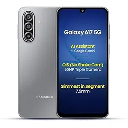 Samsung Galaxy A17 5G (Gray, 8GB RAM, 256GB Storage) | with Travel Adapter | 50 MP No Shake Camera | Gemini Live | Circle to Search | Super AMOLED | Corning Gorilla Glass Victus | 7.5mm Sleek | AI-picture-32