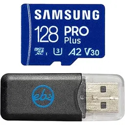 Samsung MicroSDXC 128GB Pro Plus Memory Card for Action Camera Compatible with GoPro Hero 13 Black, Hero (2024) (MB-MD128SA) U3 V30 Bundle with 1 Everything But Stromboli SD & MicroSD Card Reader-image-6