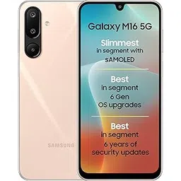 Samsung Galaxy M16 5G (Blush Pink, 6GB RAM, 128 GB Storage) | MediaTek Dimensity 6300| AnTuTu Score 422K+ | Super Amoled Display | 25W Fast Charging | 6 Gen. of OS Upgrades | Without Charger-picture-33