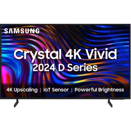 samsung New D Series Brighter Crystal 4K Vivid (2024 Edition) 108 cm (43 inch) Ultra HD (4K) LED Smart Tizen TV with with 4K Upscaling | Purcolor | Auto Game Mode | Q-Symphony | Voice Ready | Knox Security-picture-12