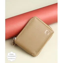 Men Casual, Ethnic, Evening/Party, Formal, Travel, Trendy Beige Artificial Leather Wallet-image-6