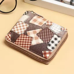 Men Casual, Travel, Trendy Beige Artificial Leather Wallet-image-3