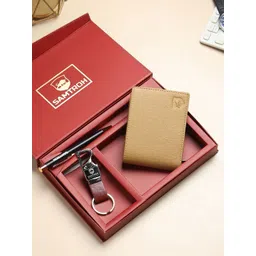SAMTROH Men Wallet Keychain & Pen Combo Accessory Gift Set-image-19