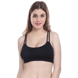 Samvar Black Cotton Non-Wired Non Padded Minimizer Bra-picture-39