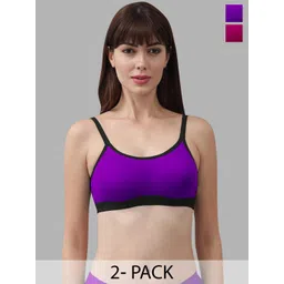 Samvar Multi Cotton Non-Wired Non Padded Minimizer Bra-picture-24
