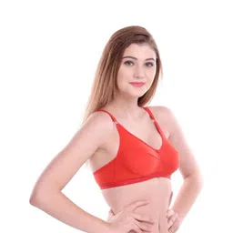 Samvar Multi Cotton Non-Wired Non Padded Minimizer Bra-picture-32