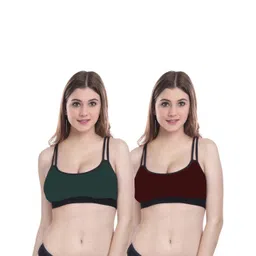 Samvar Multi Cotton Non-Wired Non Padded Minimizer Bra-picture-30