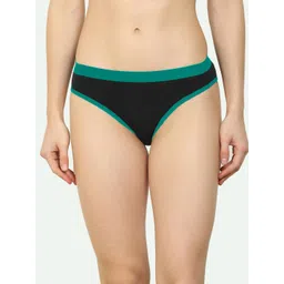 samvar New stylish Green Cotton Silk Hipster Multicolor Panties Pack of 1-picture-14