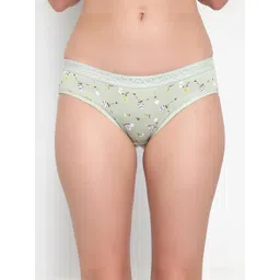 samvar New stylish Green Cotton Silk Hipster Multicolor Panties Pack of 1-picture-12