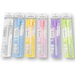 SAMVARDHAN Glue Pen/Crackles Mess Free Liquid Glue Pens for School Art and Craft and Office Purposes- Pack of 3,Bold,Multicolor-picture-22