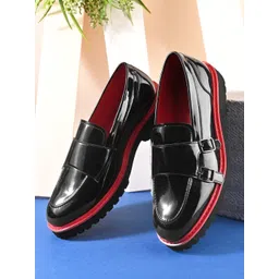 San Frissco Men Cleated Sole Monks With Buckles-picture-39