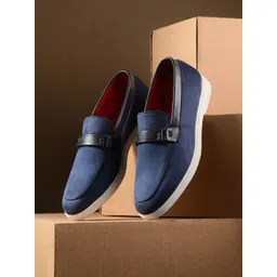 San Frissco Men Comfort Insole Contrast Sole Slip-On Sneakers-picture-20