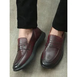 San Frissco Men Leather Formal Loafers-picture-38