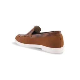 San Frissco Men Textured PU Loafers image 2