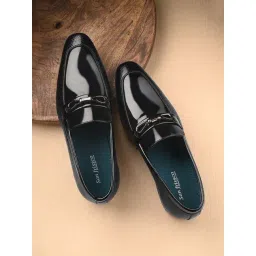 San Frissco Men's Black Casual Loafers-picture-13