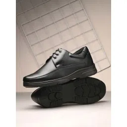 San Frissco Men's Black Derby Shoes-picture-30