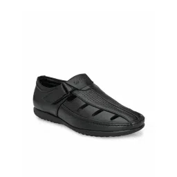 San Frissco Men's Black Fisherman Sandals-picture-31