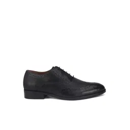 San Frissco Men's Black Oxford Shoes-picture-40