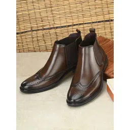 San Frissco Men's Brown Casual Boots-picture-36