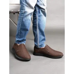 San Frissco Men's Brown Casual Loafers-picture-17