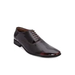 San Frissco Men's Cognac Oxford Shoes-picture-31