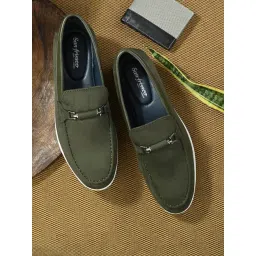 San Frissco Men's Olive Casual Loafers-picture-24