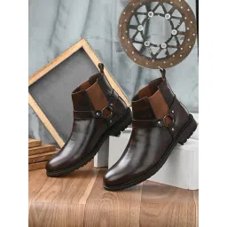 San Frissco Men's Tan Casual Boots-picture-20