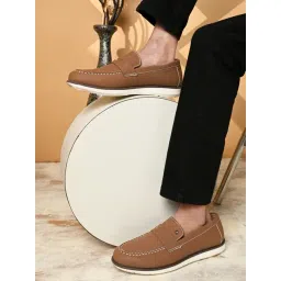 San Frissco Men's Tan Casual Loafers-picture-48